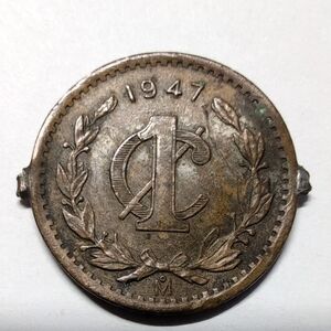 1947 Mexican 1 Centavo